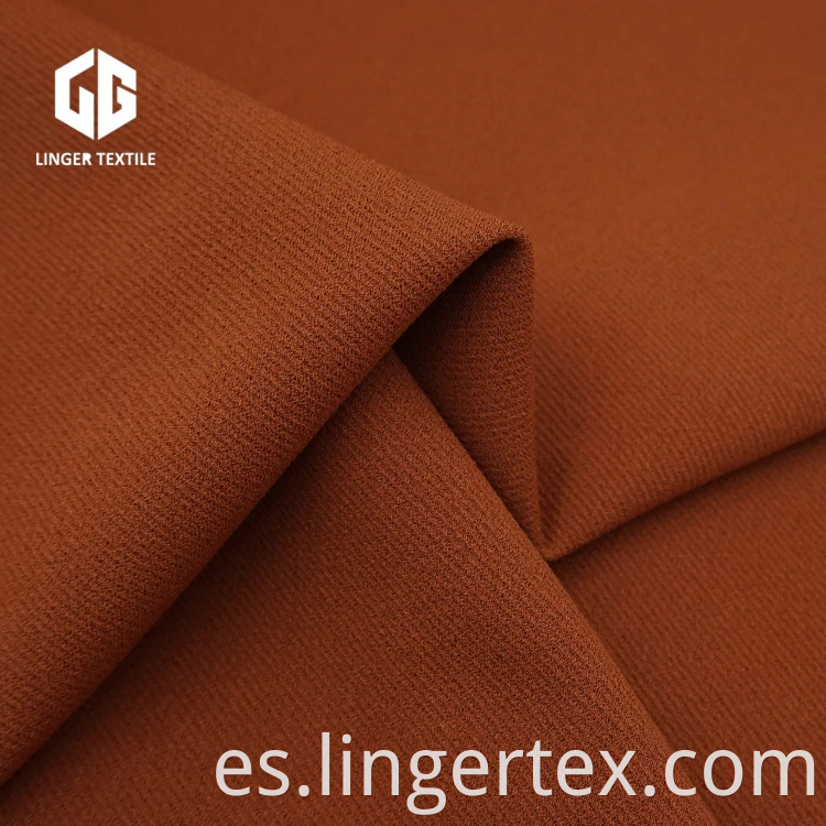 Shaoxing Popular Twill Crepe Fabric 95% T 5% Sp para prendas de vestir